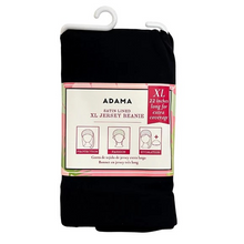 Load image into Gallery viewer, Adama Satin Lined 22" Extra Long Black Jersey Beanie
