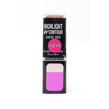 Load image into Gallery viewer, Hard Candy Highlight &amp; Contour Cheek Duo - Cheeks &amp; Balances
