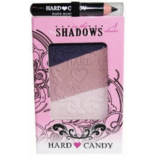 Load image into Gallery viewer, Hard Candy Eye Shadow In The Shadows Trio w/ Mini Eyeliner Pencil
